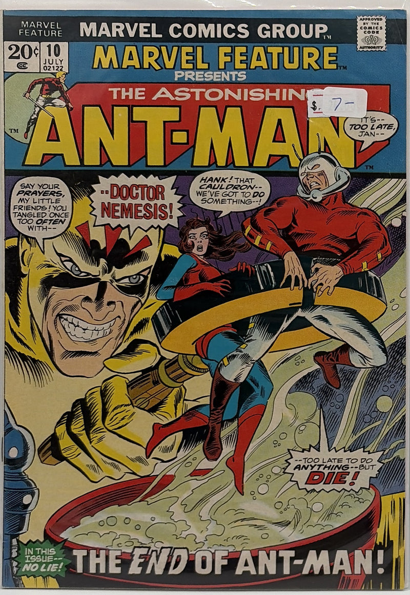 Marvel Feature #10 β front cover