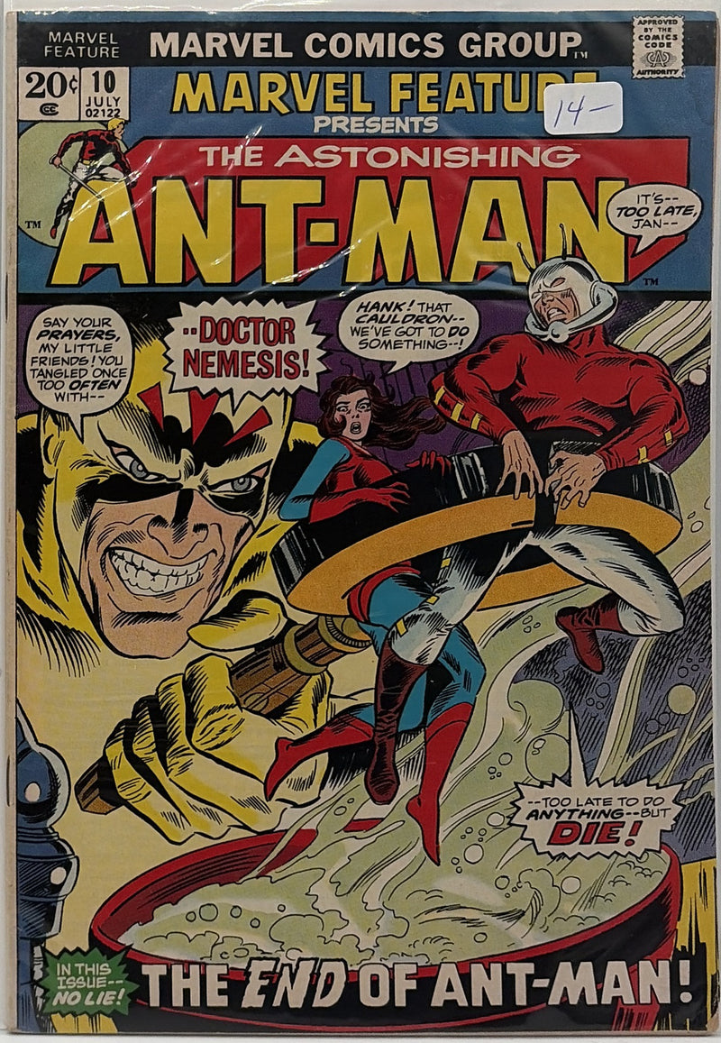 Marvel Feature #10 β front cover