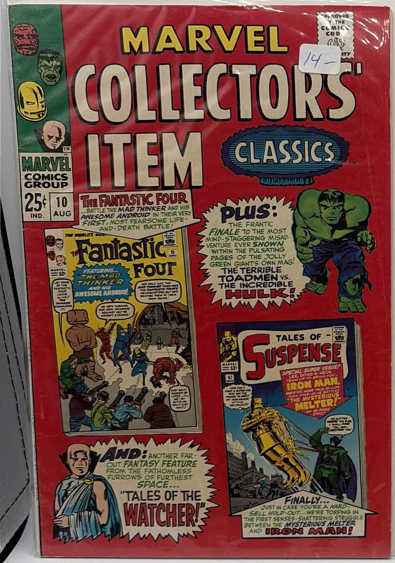 Marvel Collectors' Item Classics #10 β front cover
