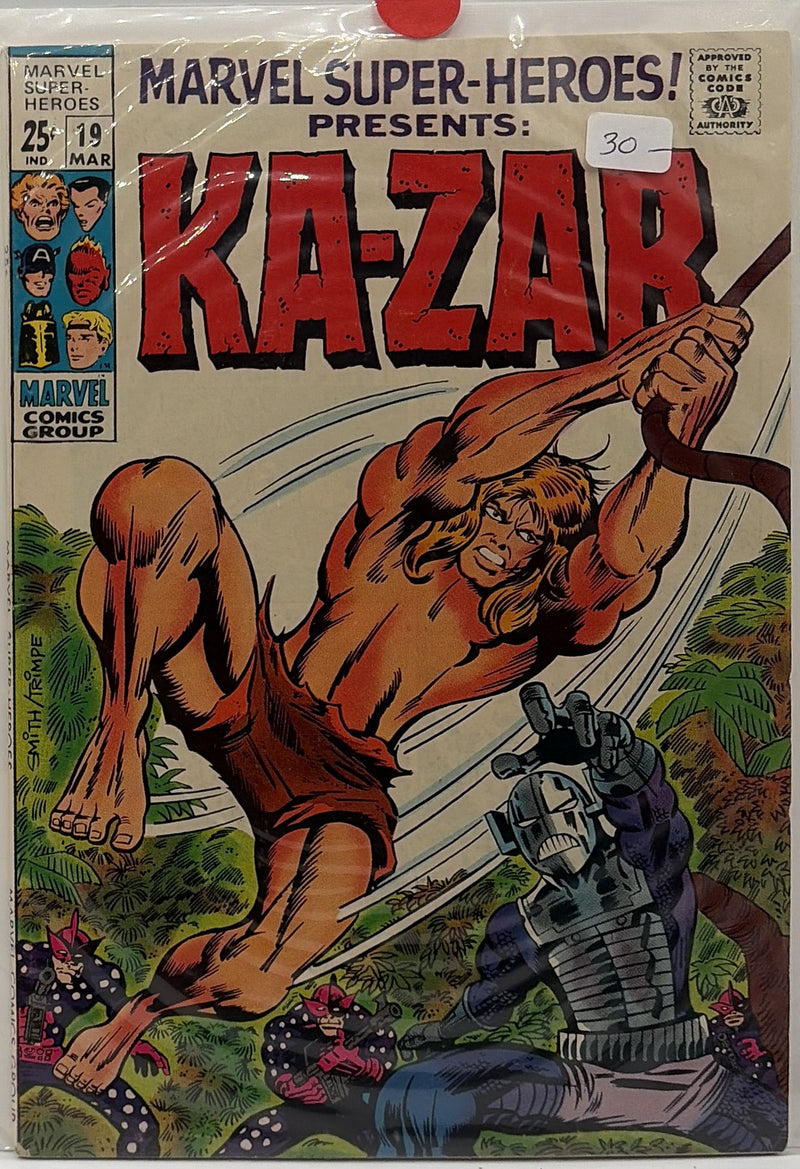 Marvel Super-Heroes #19 β front cover