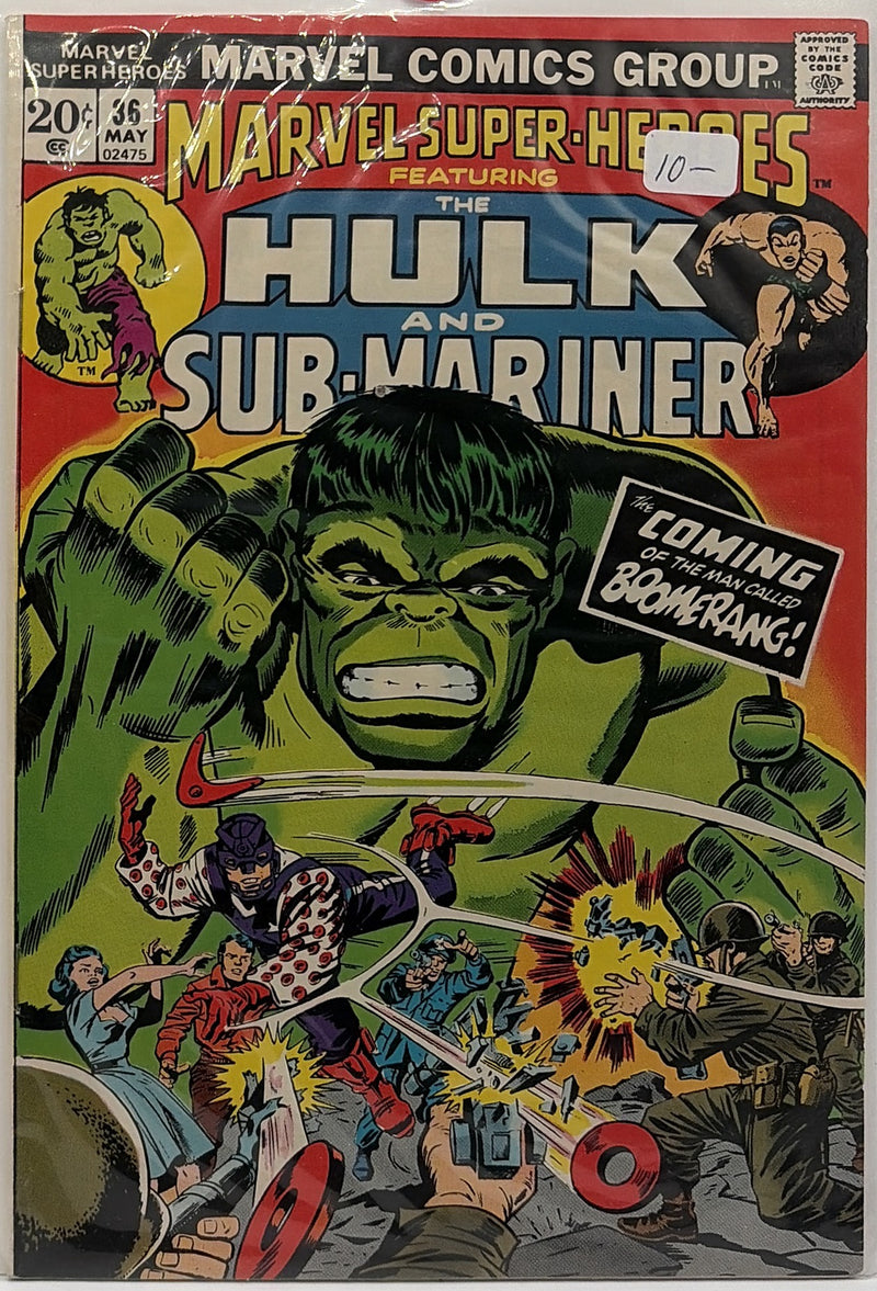 Marvel Super-Heroes #36 β front cover