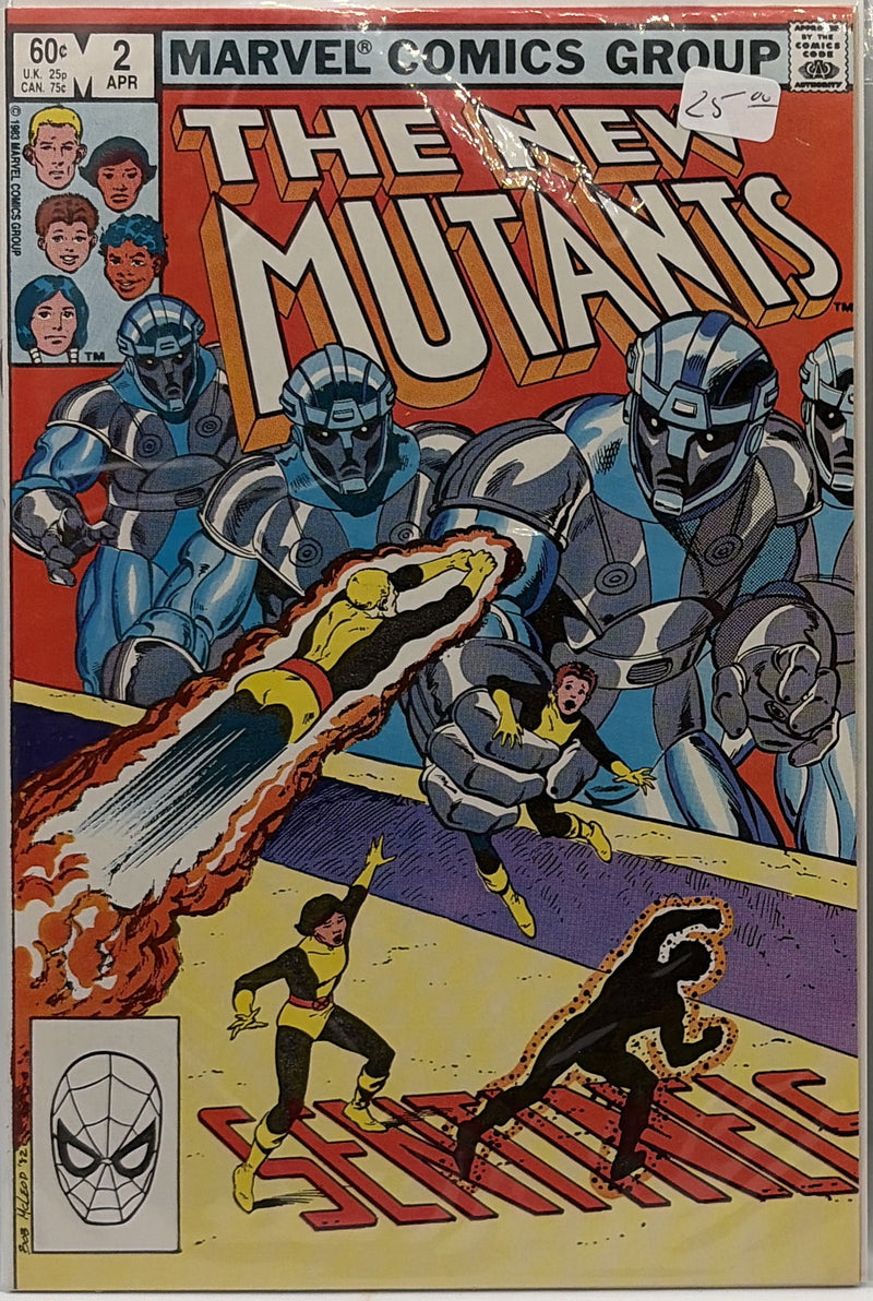 The New Mutants #2 β front cover