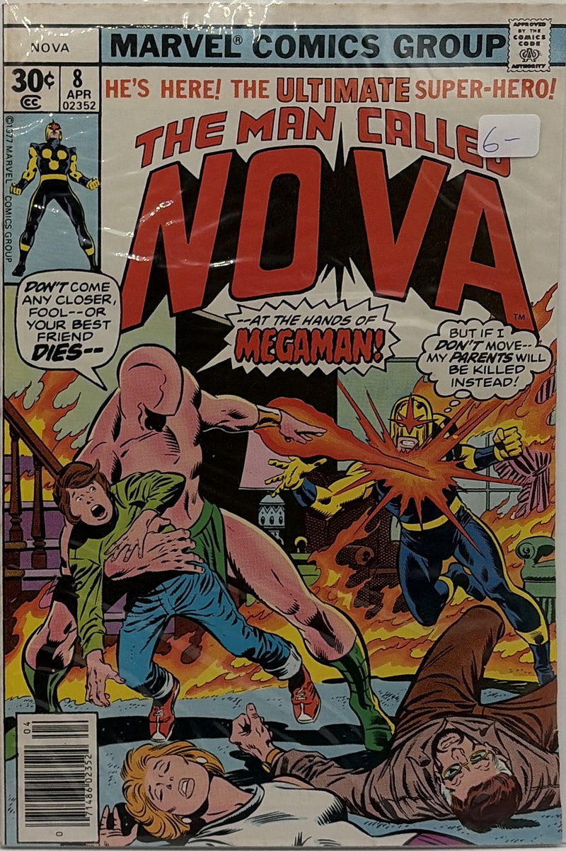 The Man Called Nova #8 β front cover
