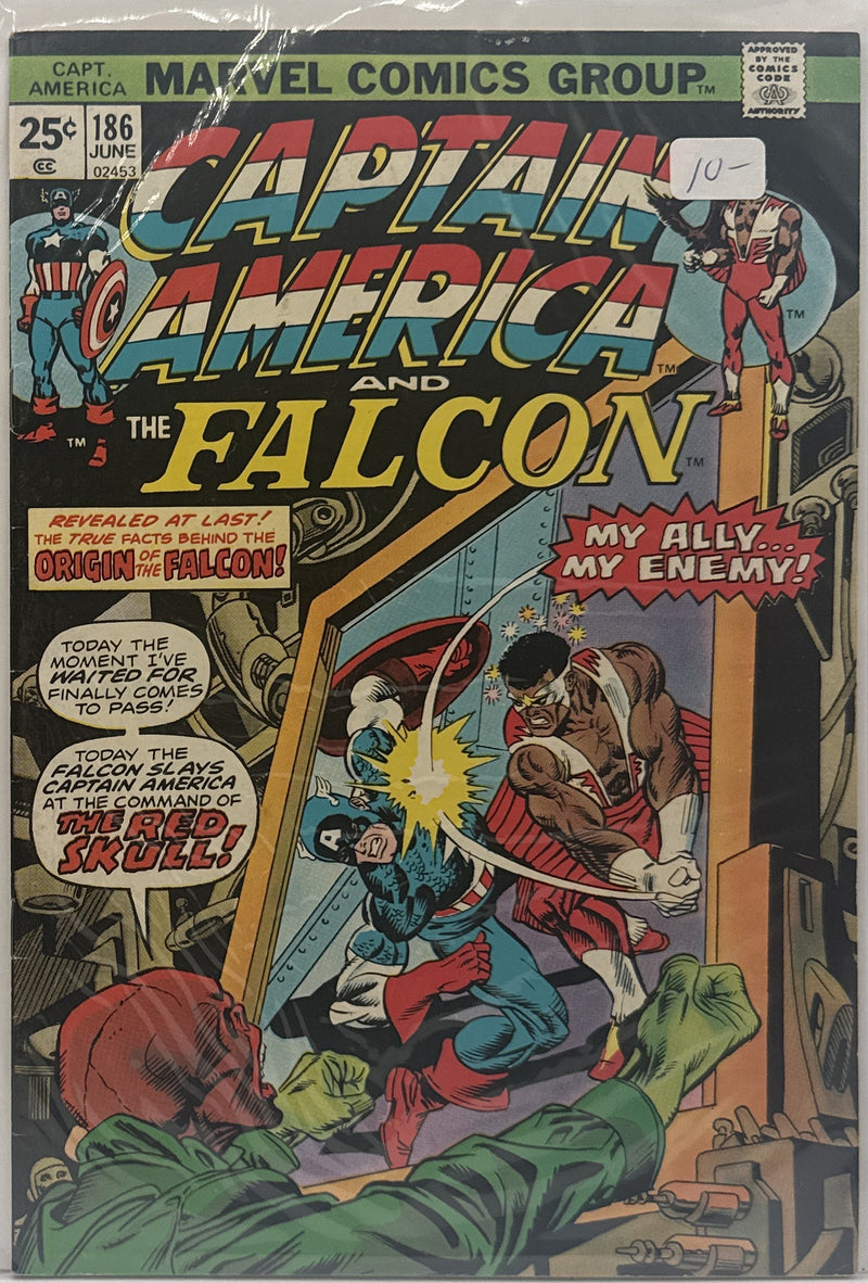 Captain America #186