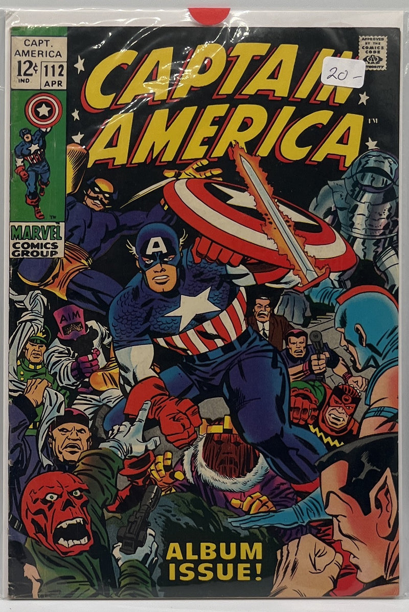 Captain America #112