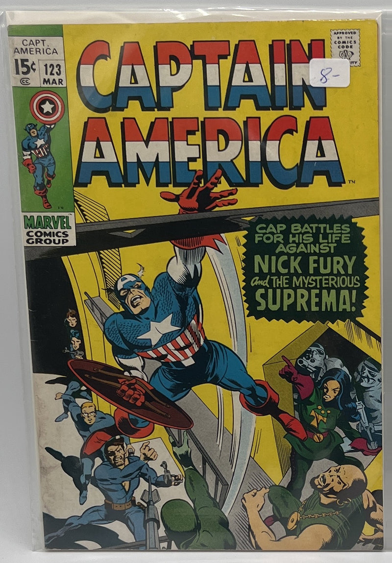 Captain America #123