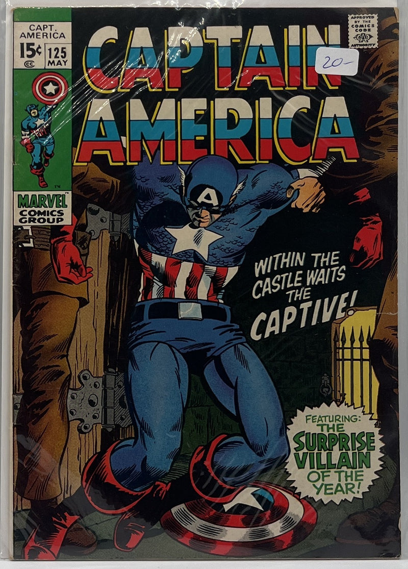 Captain America #125