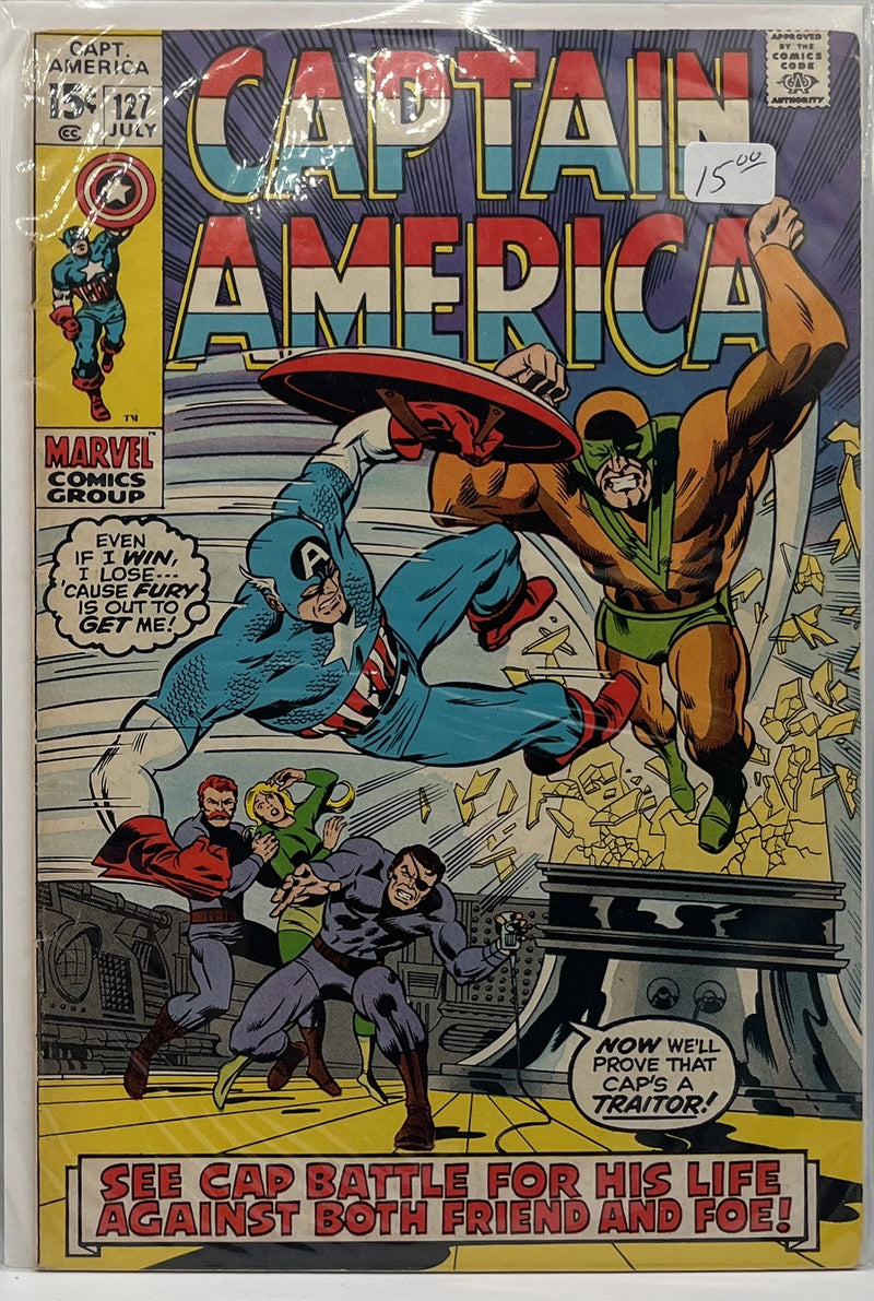 Captain America #127