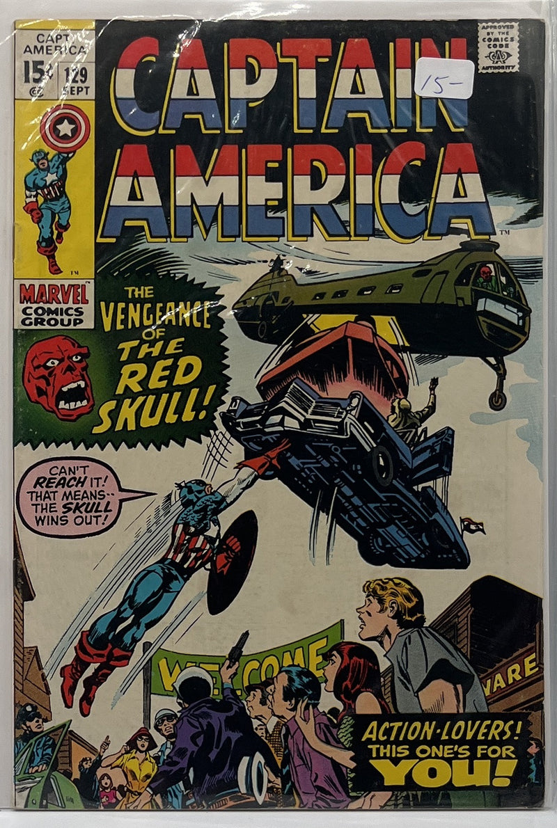Captain America #129