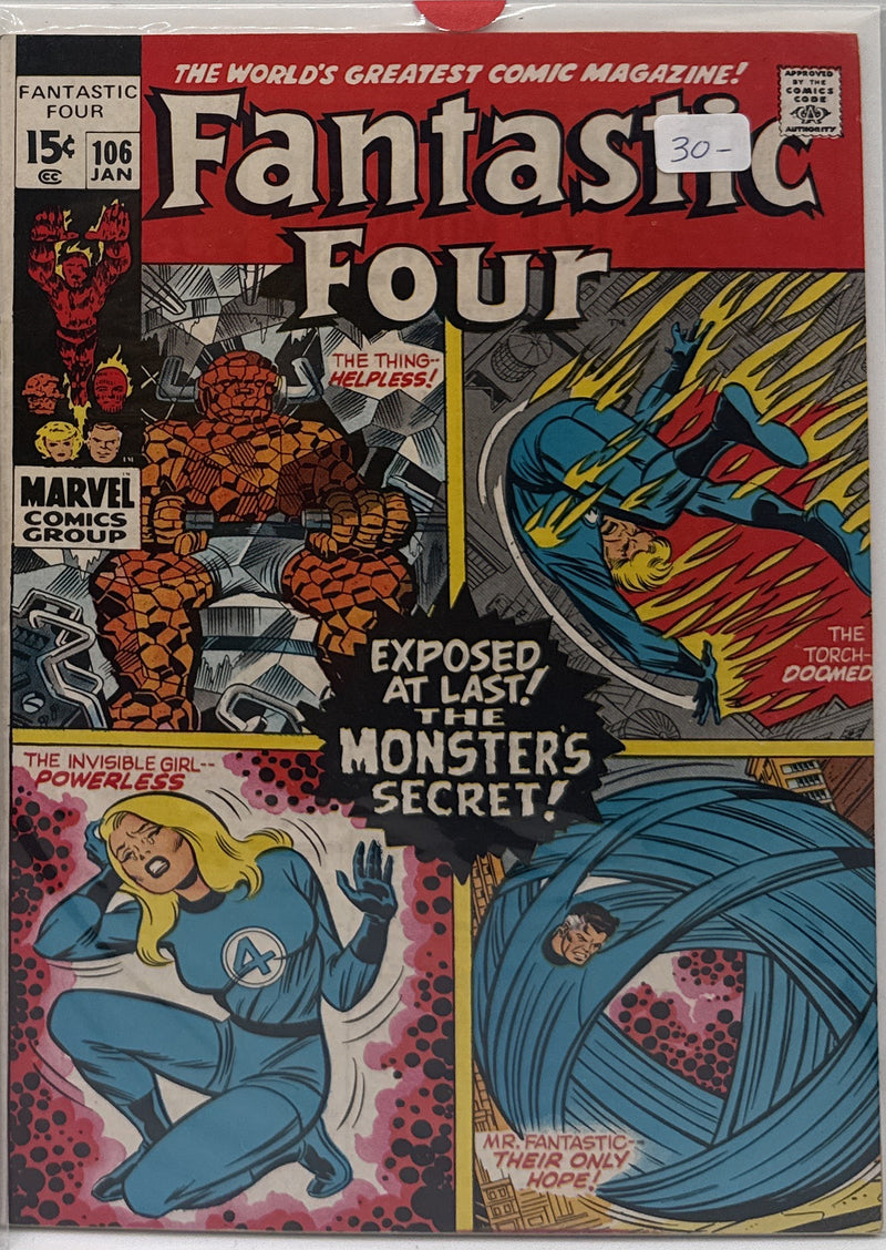 Fantastic Four #106 β front cover