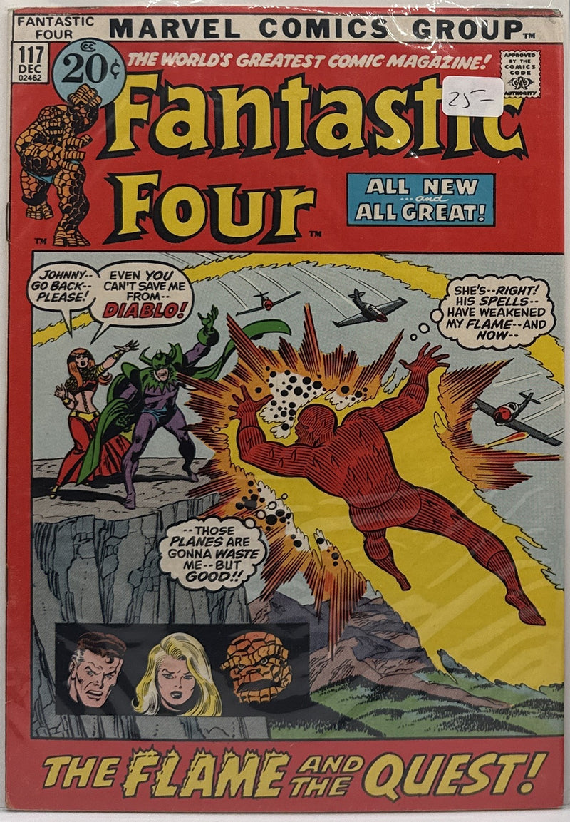 Fantastic Four #117 β front cover
