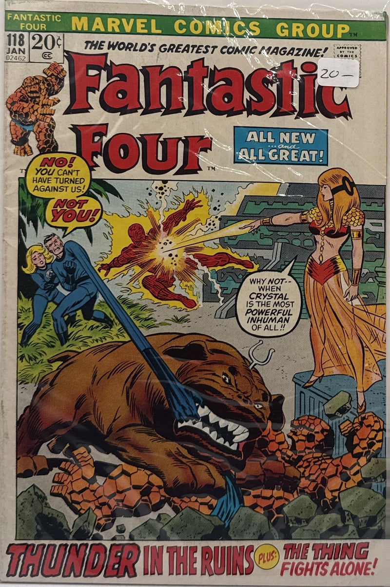 Fantastic Four #118 β front cover