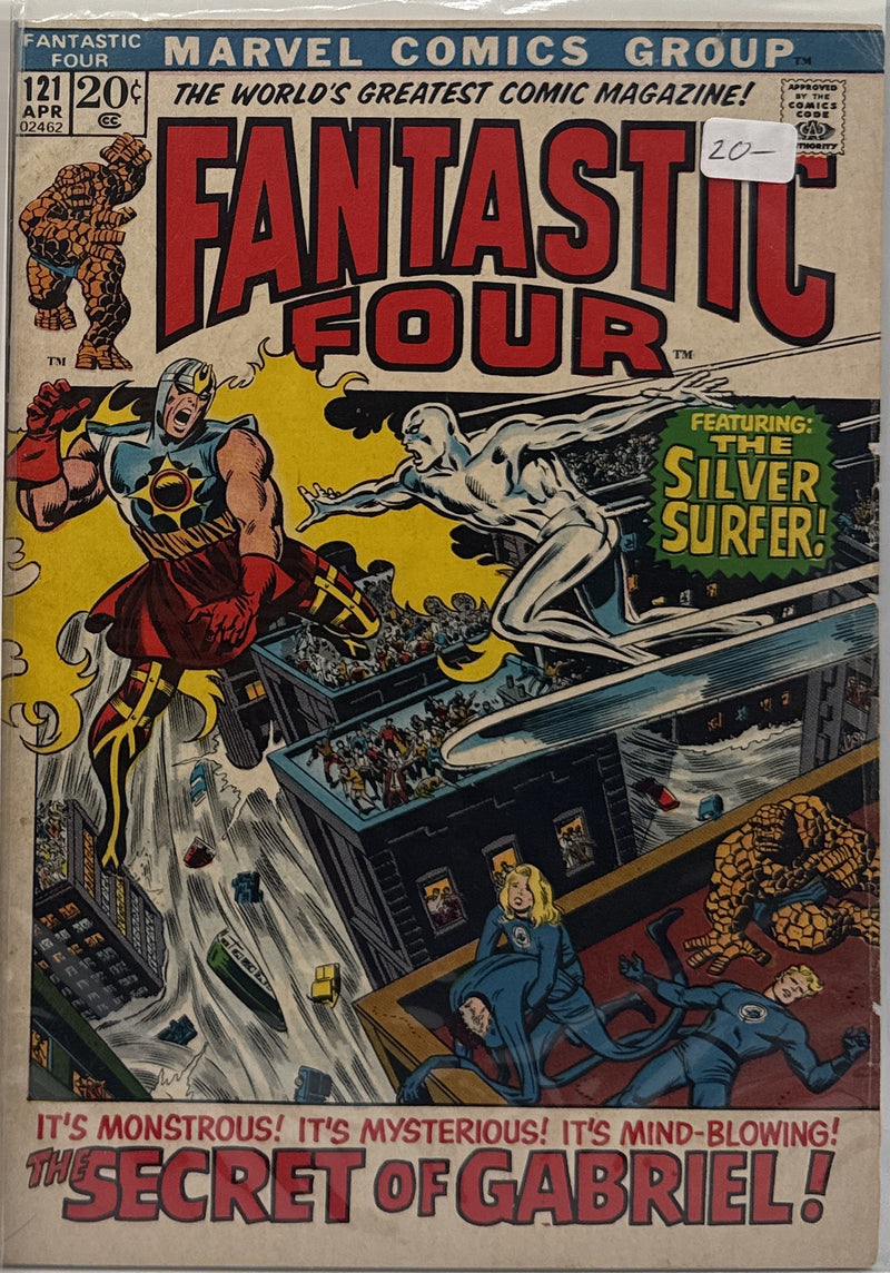 Fantastic Four #121 β front cover