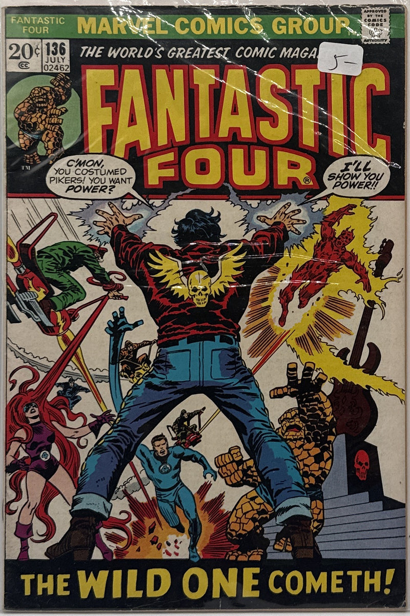 Fantastic Four #136 β front cover