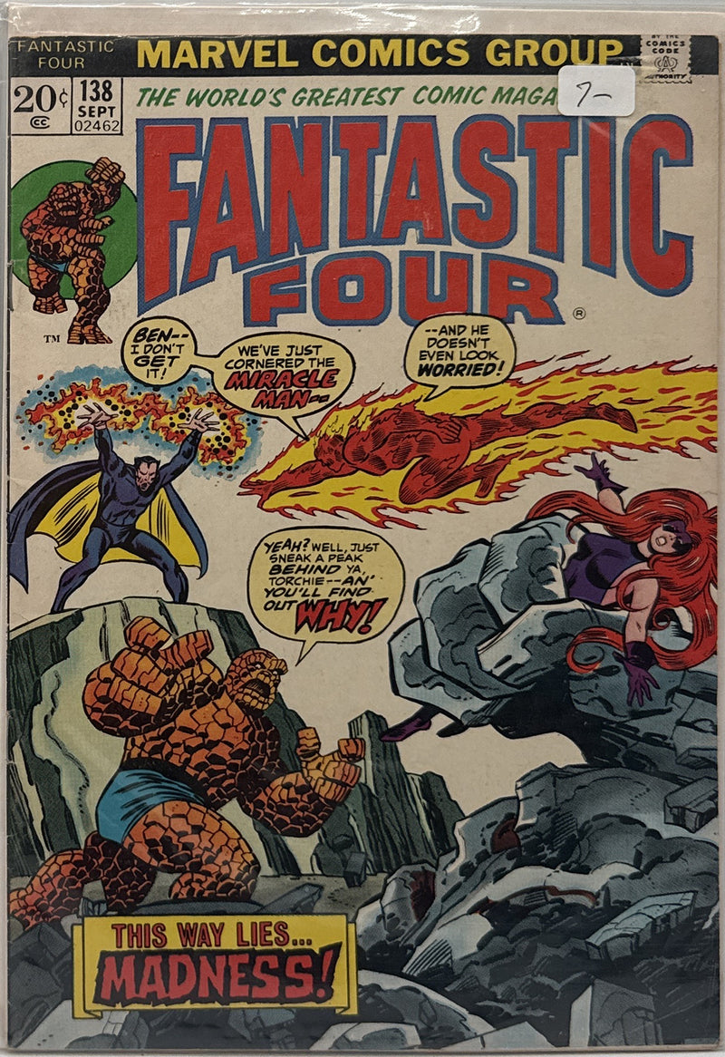 Fantastic Four #138 β front cover