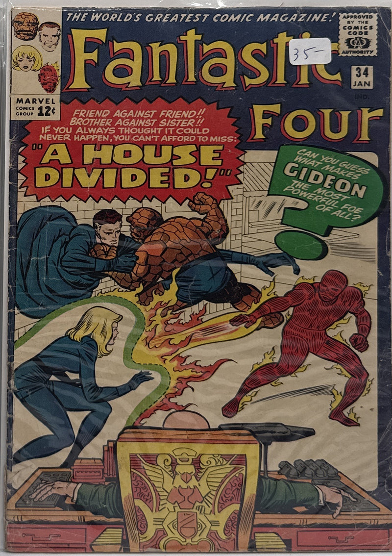 Fantastic Four #34 β front cover