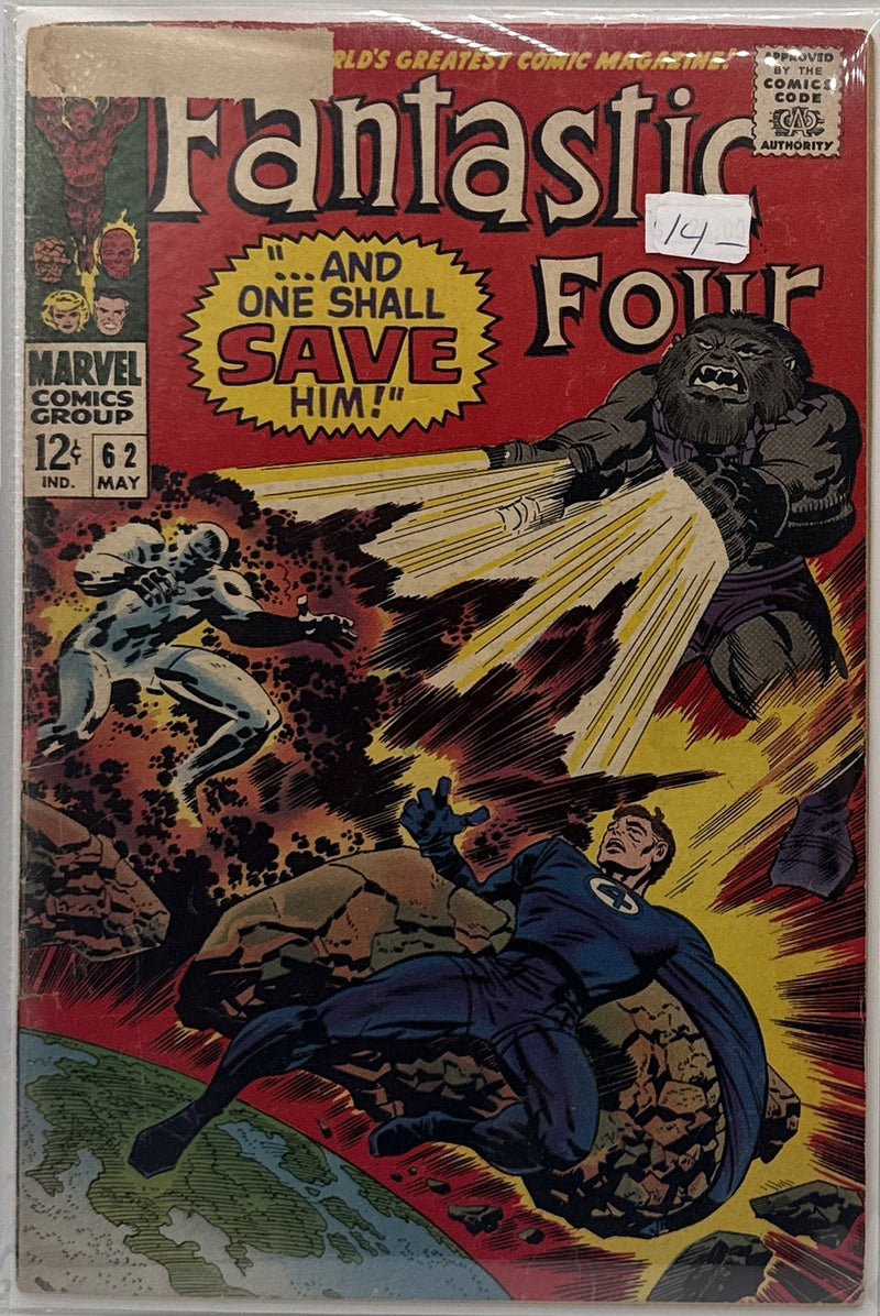 Fantastic Four #62 β front cover