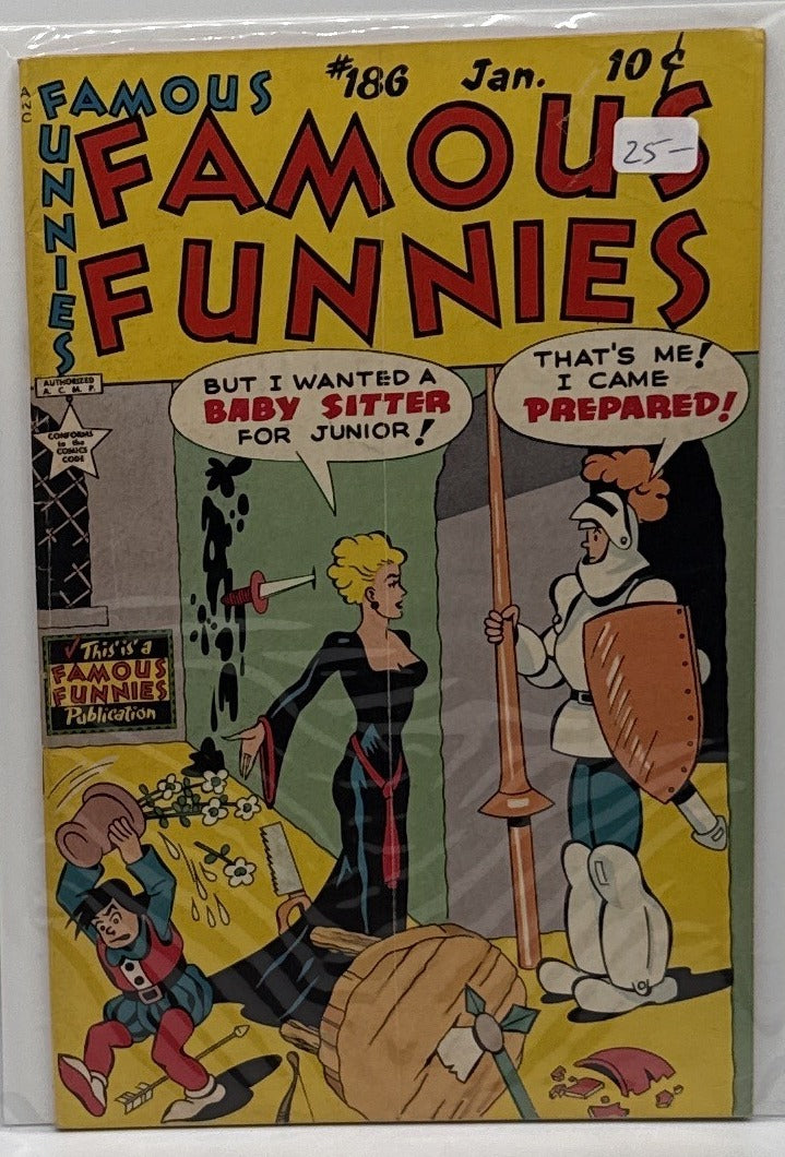 Famous Funnies #186