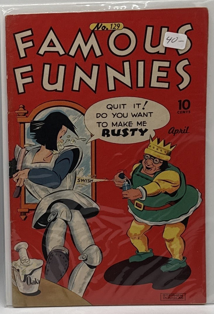 Famous Funnies #129