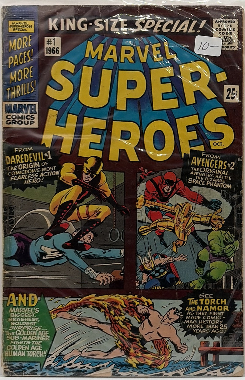 Marvel Super-Heroes King-Size Special #1 β front cover