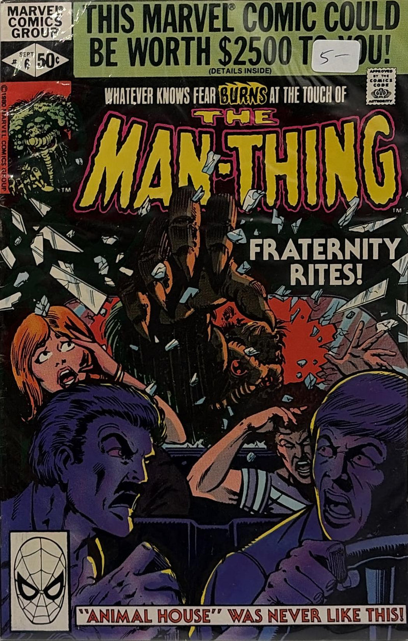 The Man-Thing #6 — front cover