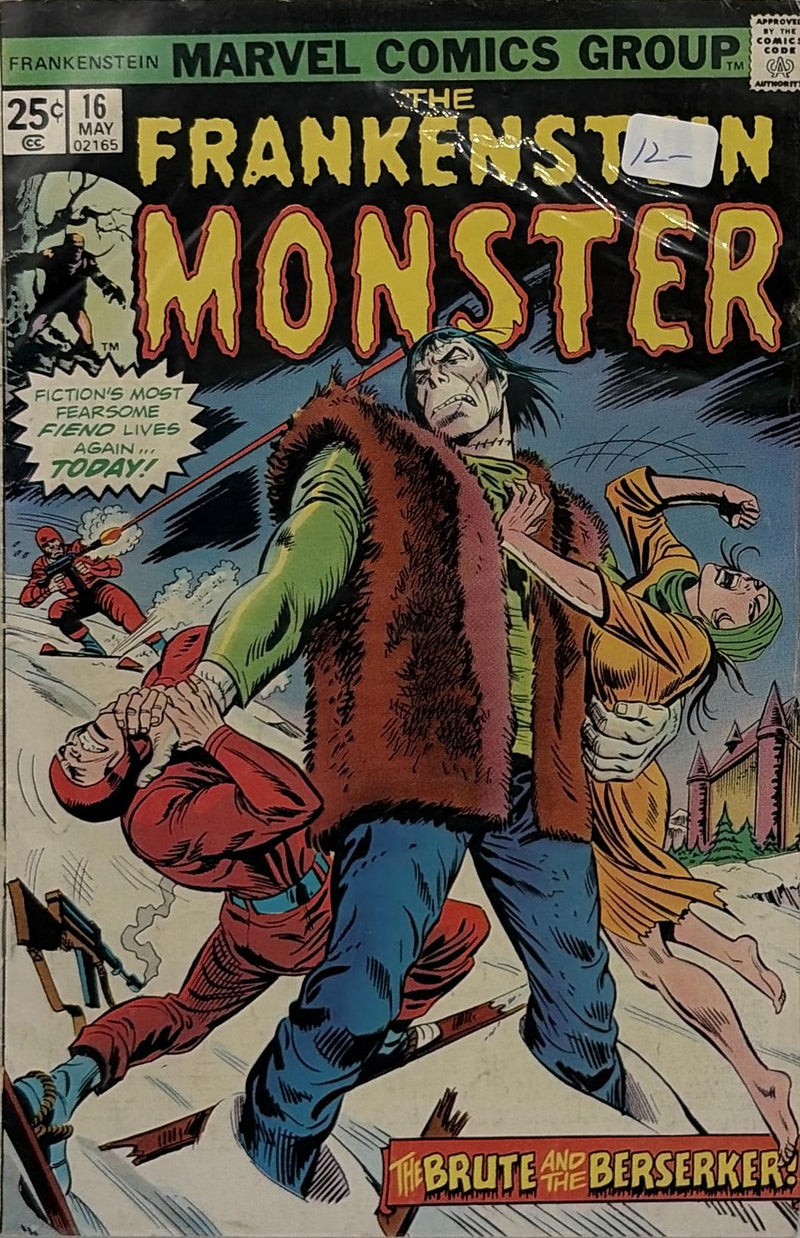 The Frankenstein Monster #16 — front cover