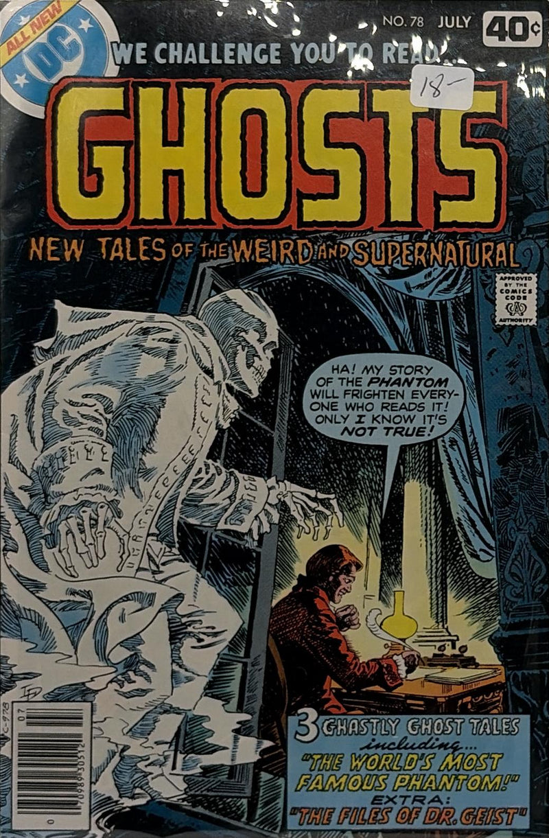 Ghosts #78 — front cover