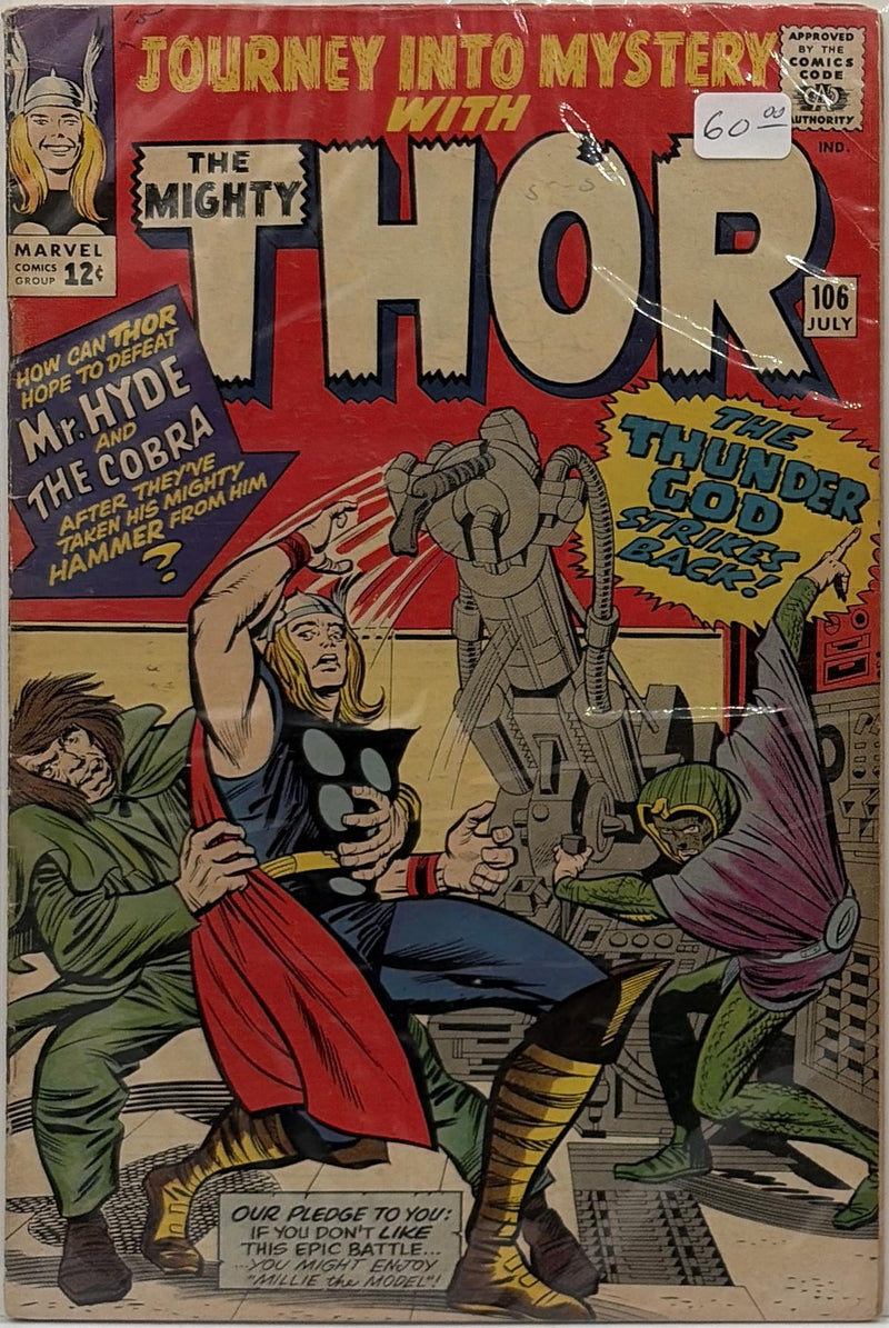 Journey Into Mystery #106 — front cover