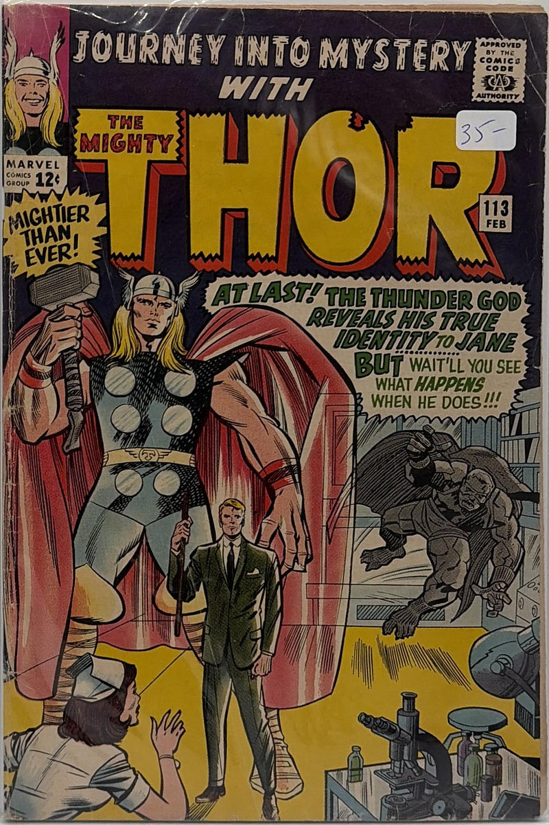 Journey Into Mystery #113 — front cover