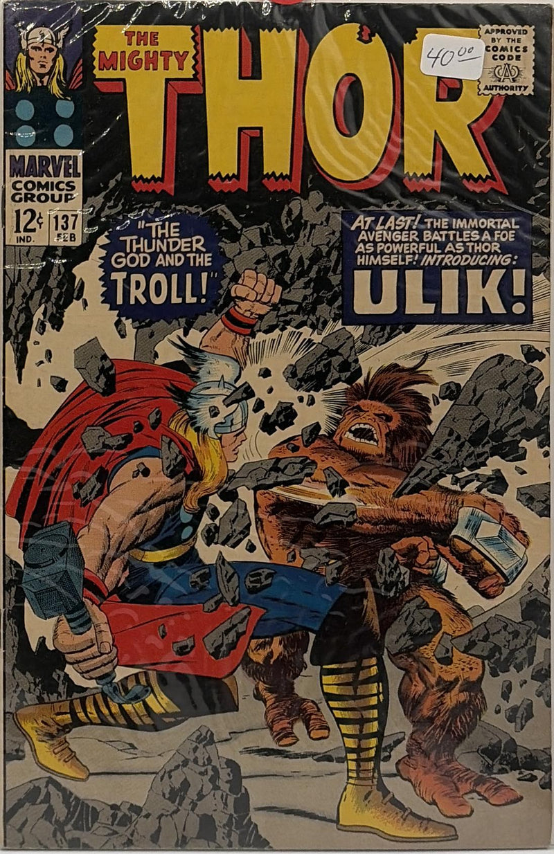 The Mighty Thor #137 — front cover