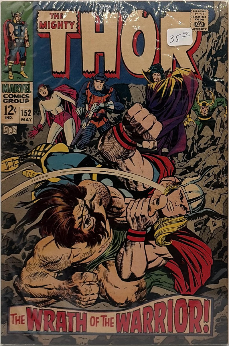 The Mighty Thor #152 — front cover