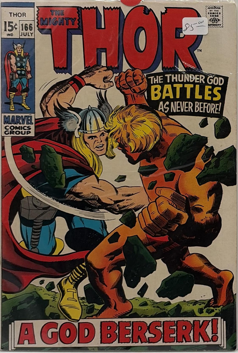 The Mighty Thor #166 — front cover