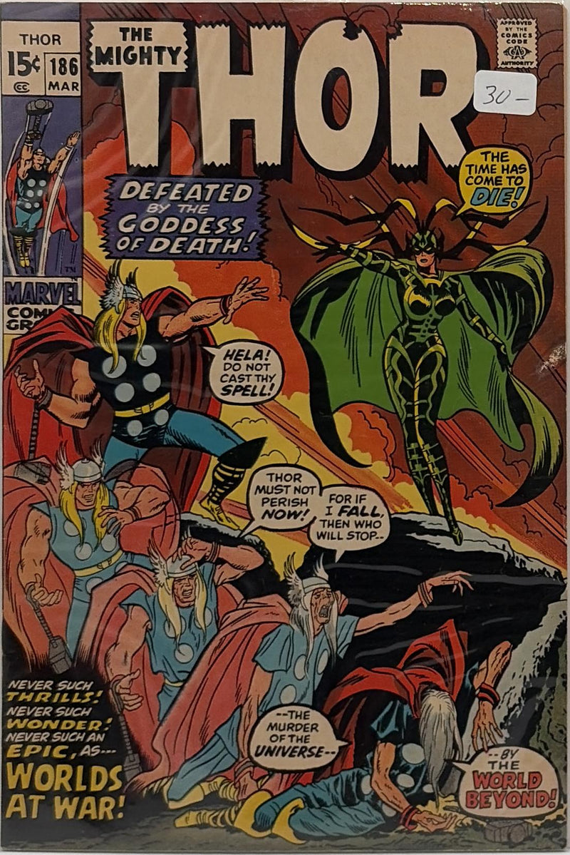 The Mighty Thor #186 — front cover