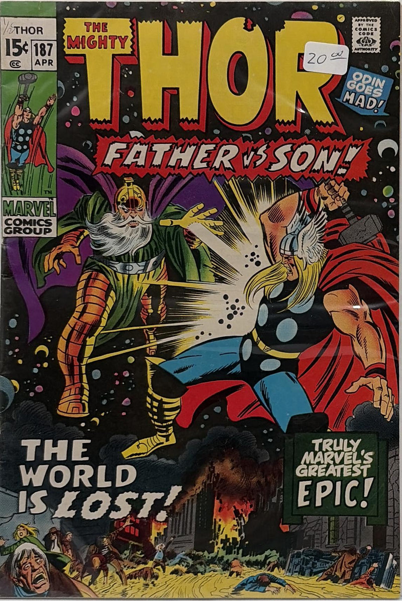 The Mighty Thor #187 — front cover