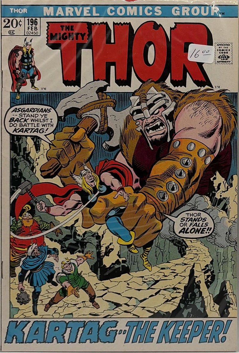 The Mighty Thor #196 — front cover