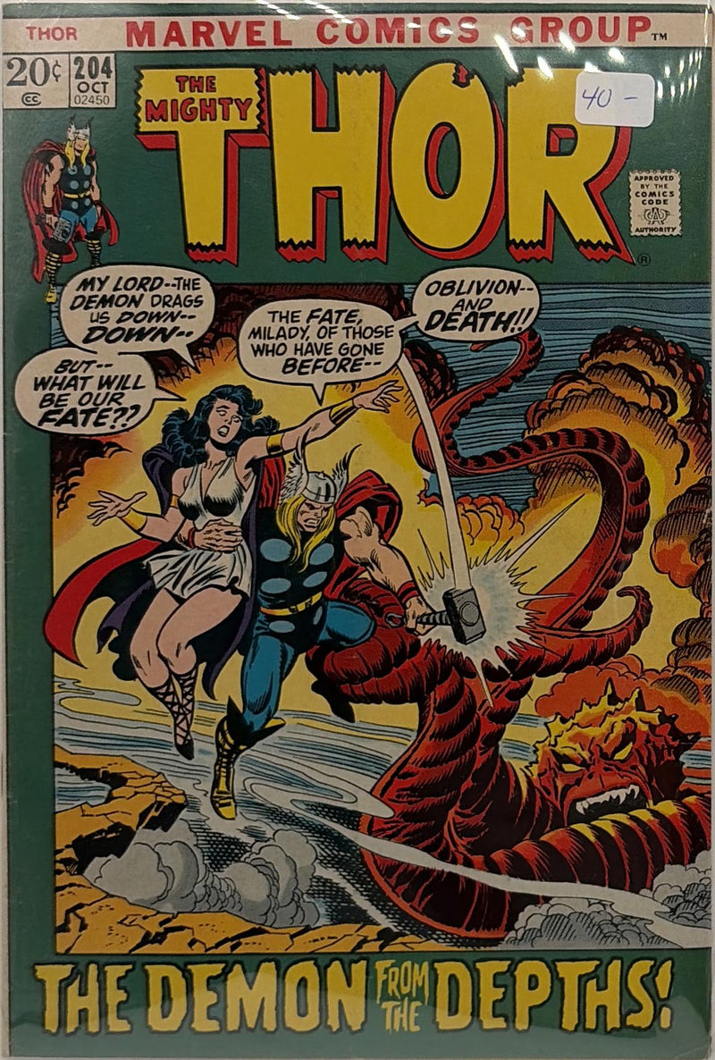 The Mighty Thor #204 — front cover