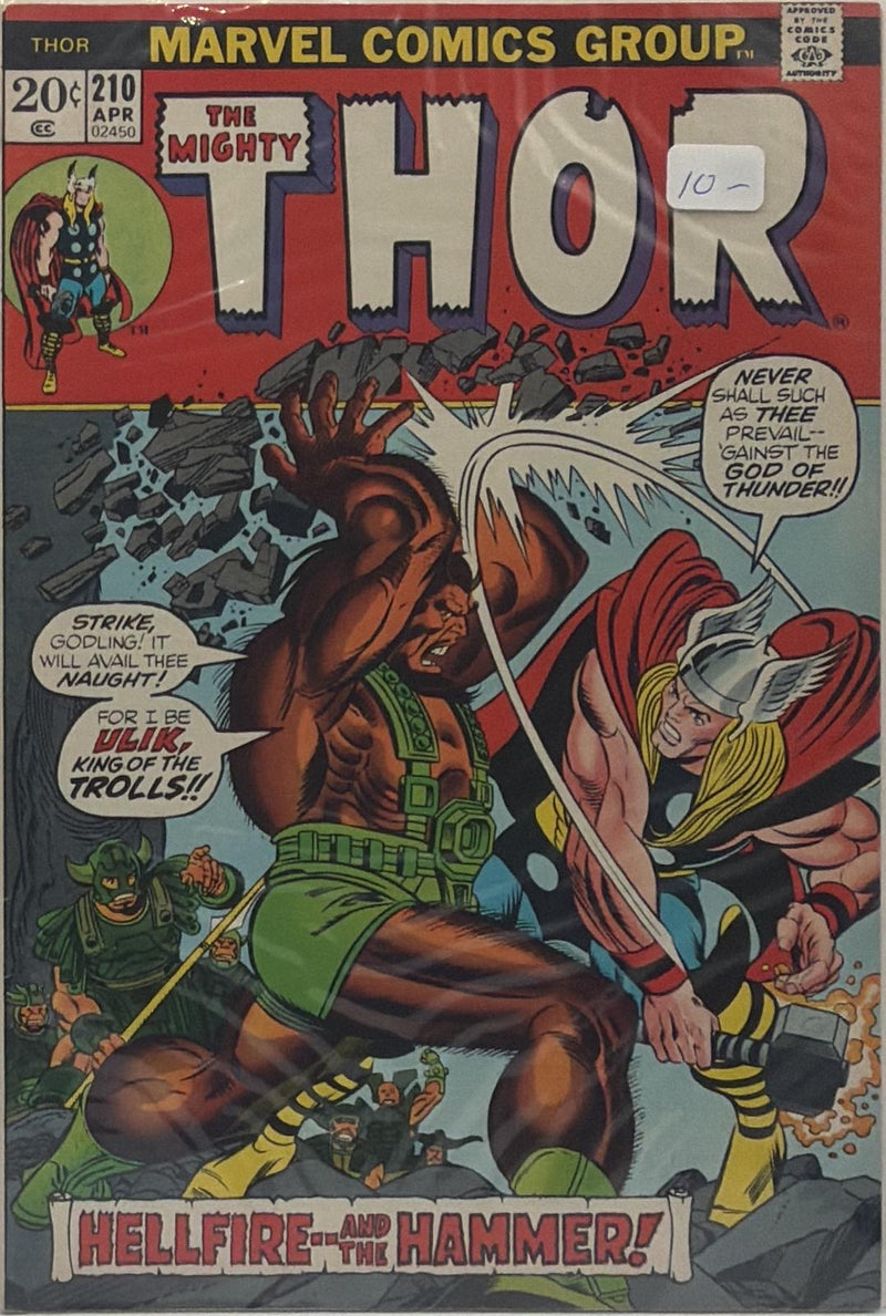 The Mighty Thor #210 — front cover