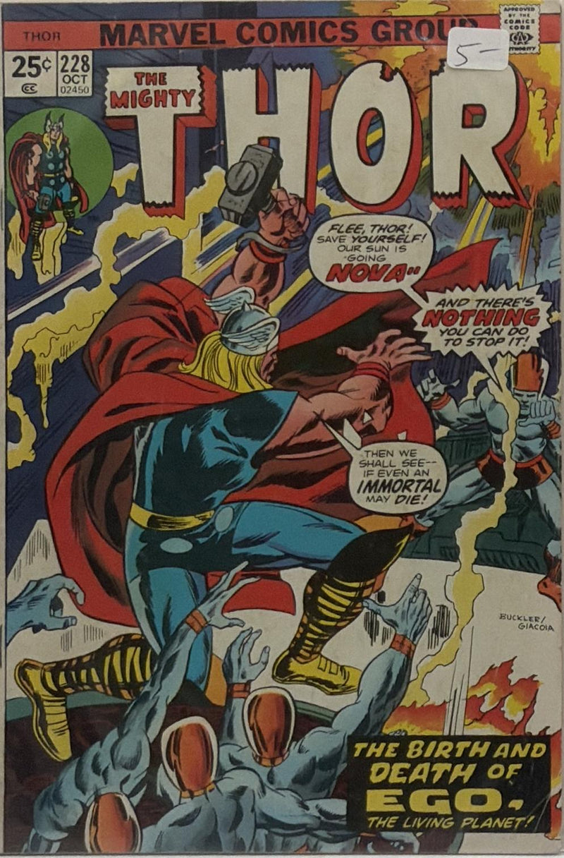The Mighty Thor #228 — front cover