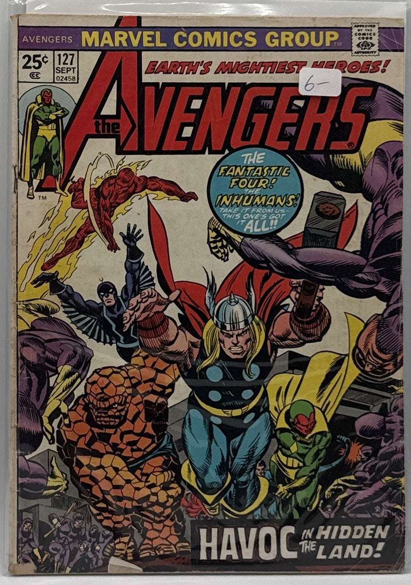 The Avengers #127