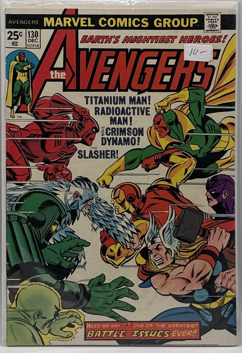 The Avengers #130