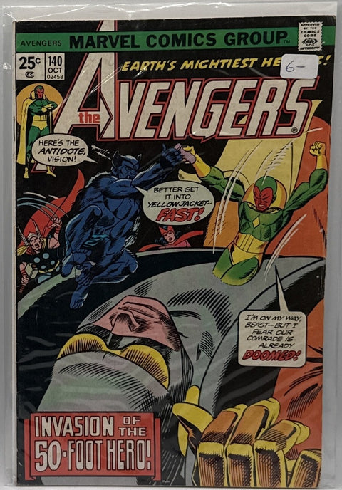 The Avengers #140