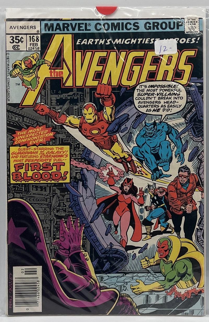 The Avengers #168