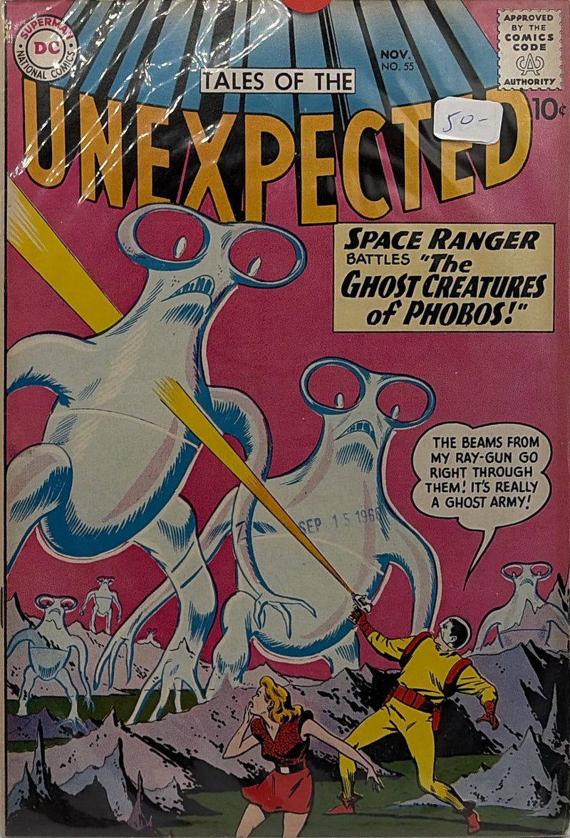 Tales of the Unexpected #55 — front cover