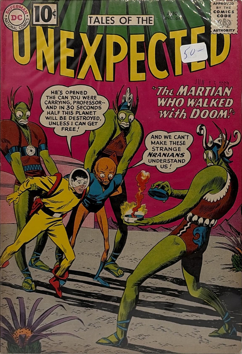 Tales of the Unexpected #64 — front cover