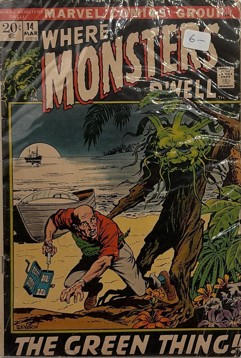 Where Monsters Dwell #14 — front cover
