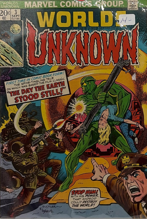 Worlds Unknown #3