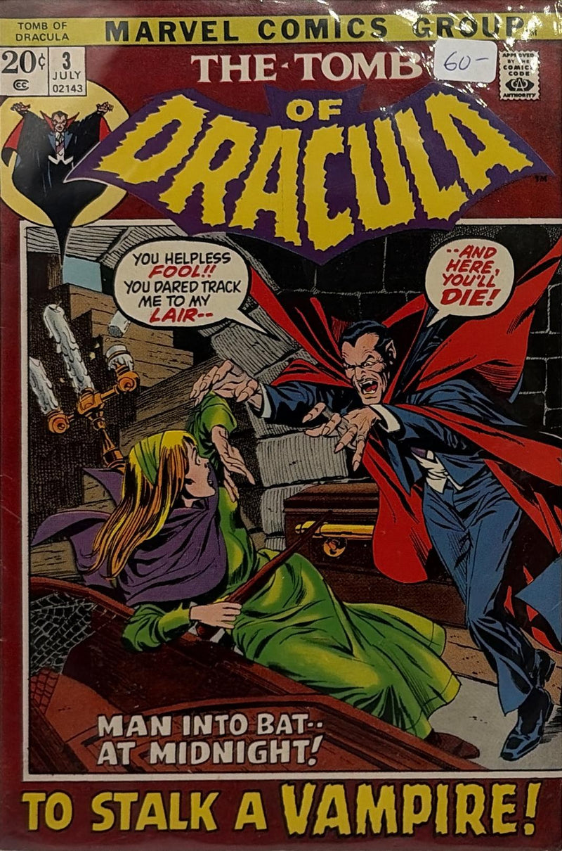 The Tomb of Dracula #3 — front cover