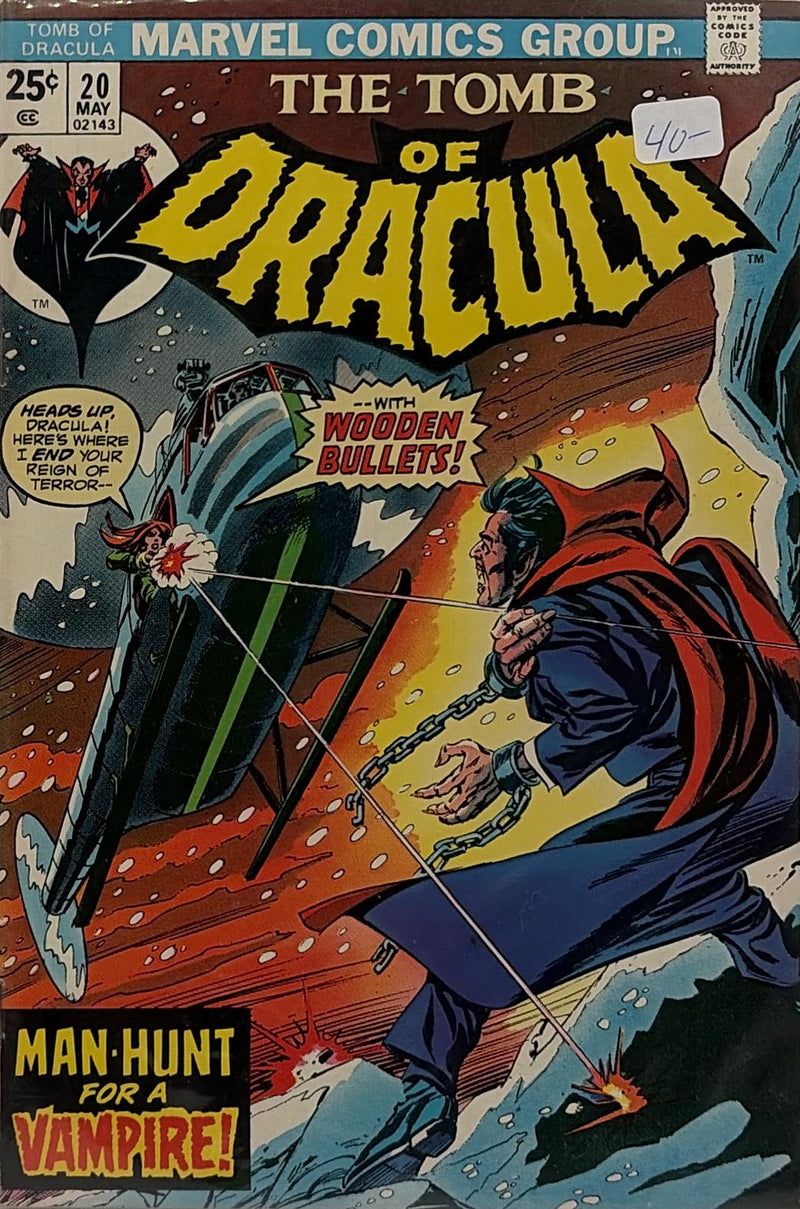 The Tomb of Dracula #20 — front cover