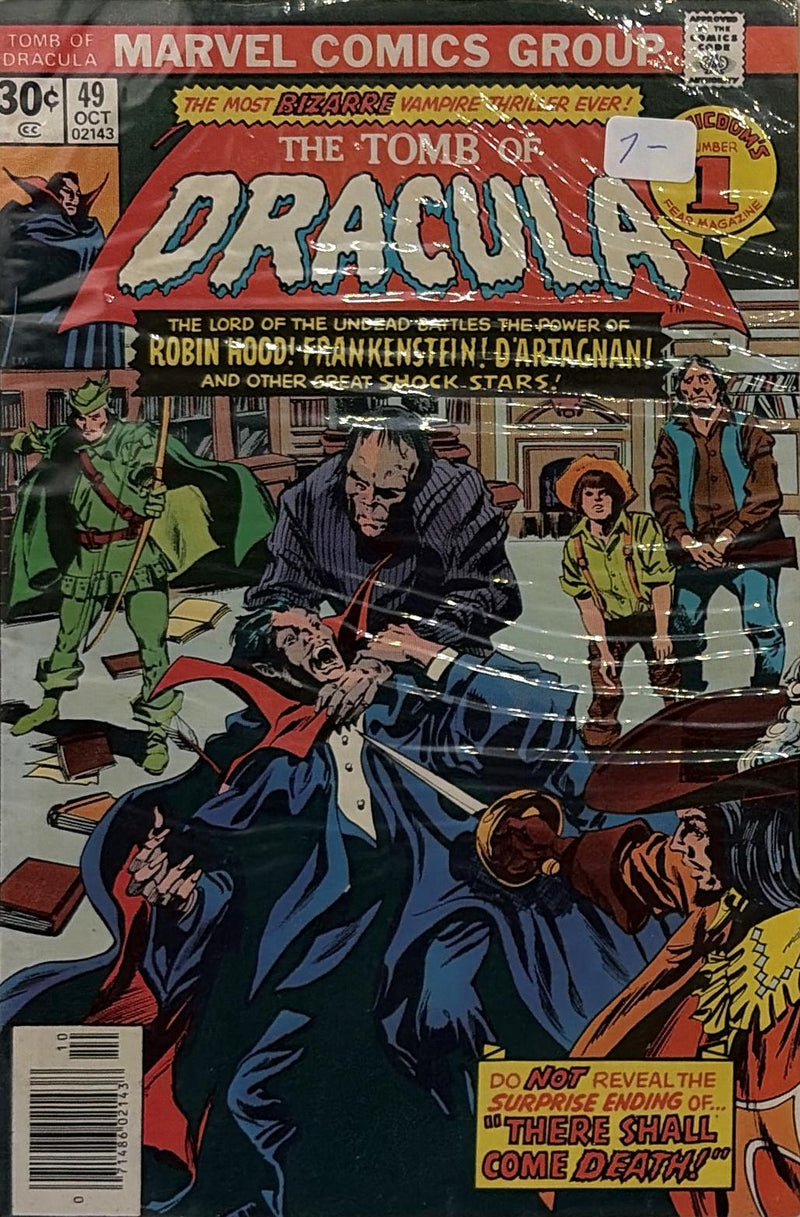 The Tomb of Dracula #49 — front cover