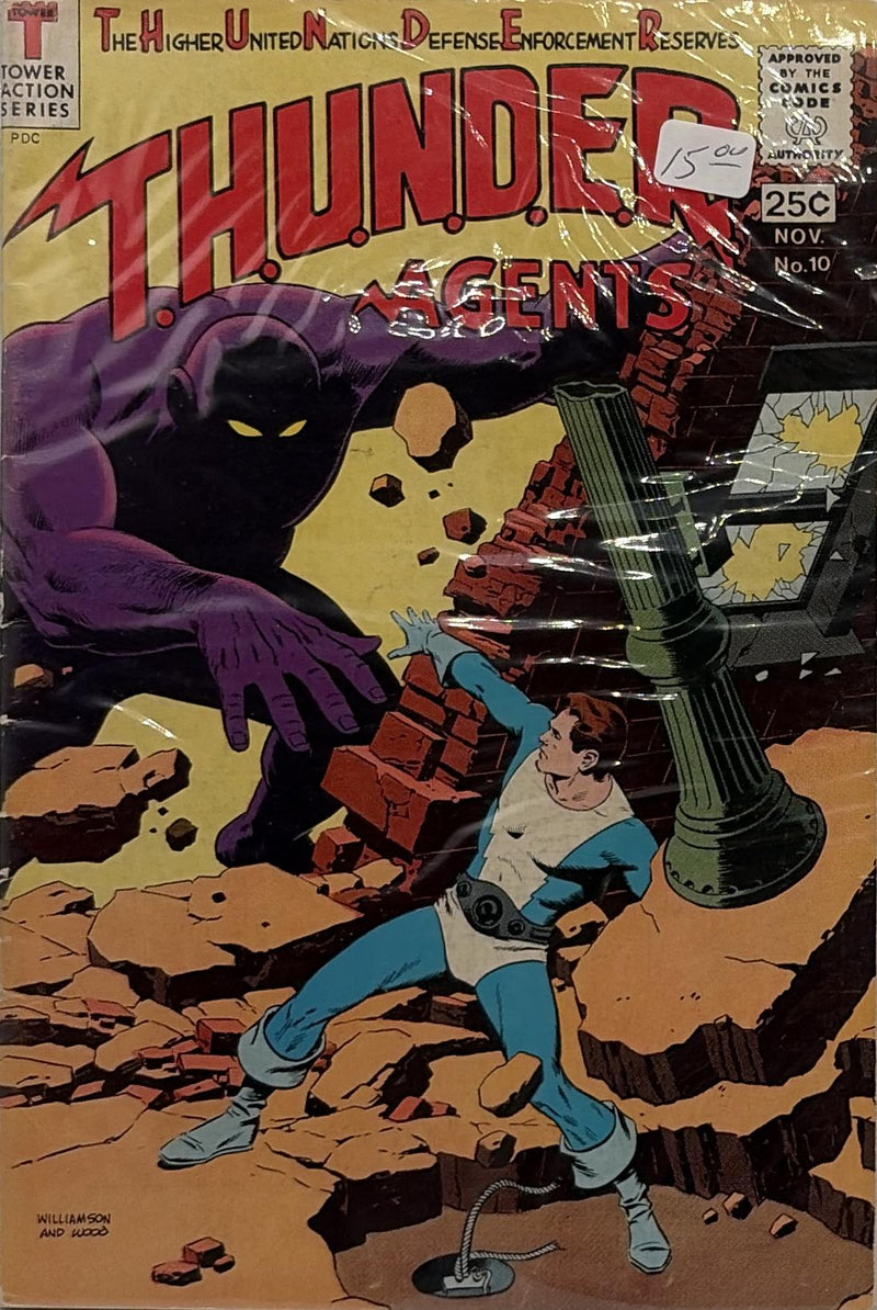 T.H.U.N.D.E.R. Agents #10 — front cover